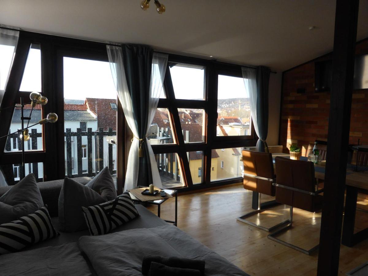 Apartment Skyline Of Jena, Luxurioes, Einzigartig, Free Wifi, Parkplatz, Klimatisiert, Zentral Екстериор снимка