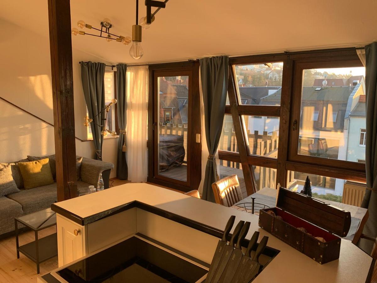 Apartment Skyline Of Jena, Luxurioes, Einzigartig, Free Wifi, Parkplatz, Klimatisiert, Zentral Екстериор снимка