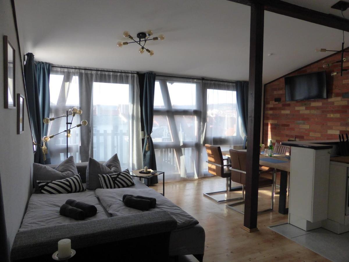 Apartment Skyline Of Jena, Luxurioes, Einzigartig, Free Wifi, Parkplatz, Klimatisiert, Zentral Екстериор снимка